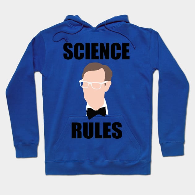 Science Rules Hoodie by LunaHarker